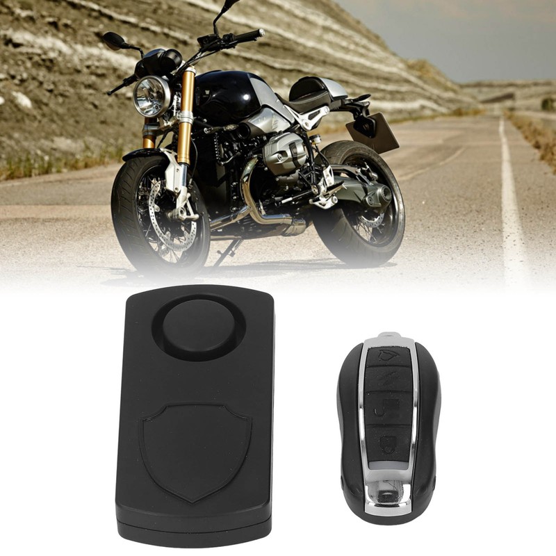 115dB Motorcycle Security Alarm Anti Theft Vibration Motion Sensor 3