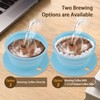 VVGCS Collapsible Pour Over Coffee Dripper Single Cup, Paperless Travel