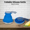 Creative Portable Silicone Kettle Outdoor Silica Gel Folding Coffee Compression