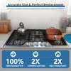 A03546301/02/03 5304525746 5304504839 Knobs for Frigidaire Stove, 5 Pack