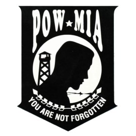 MP POW MIA DECAL STICKER