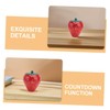 STOBAZA Strawberry-Shaped Mechanical Timer for Kitchen Use Portable Countdown Timer