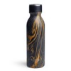 bohtal Black Marble Bottle, 20.3 fl oz (600 ml), Stainless