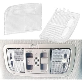 1Pair Interior Reading Light Lens Cover Car Roof Map Light Dome Light Cover Adjustable Compatible with Honda Accord Hybrid Civic Element Odyssey Pilot Ridgeline OEM 34401-SDA-A21 34402-SDA-A21