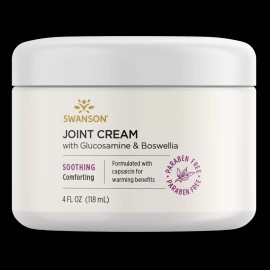 Swanson Joint Cream with Glucosamine and Boswellia 4 fl oz Cream