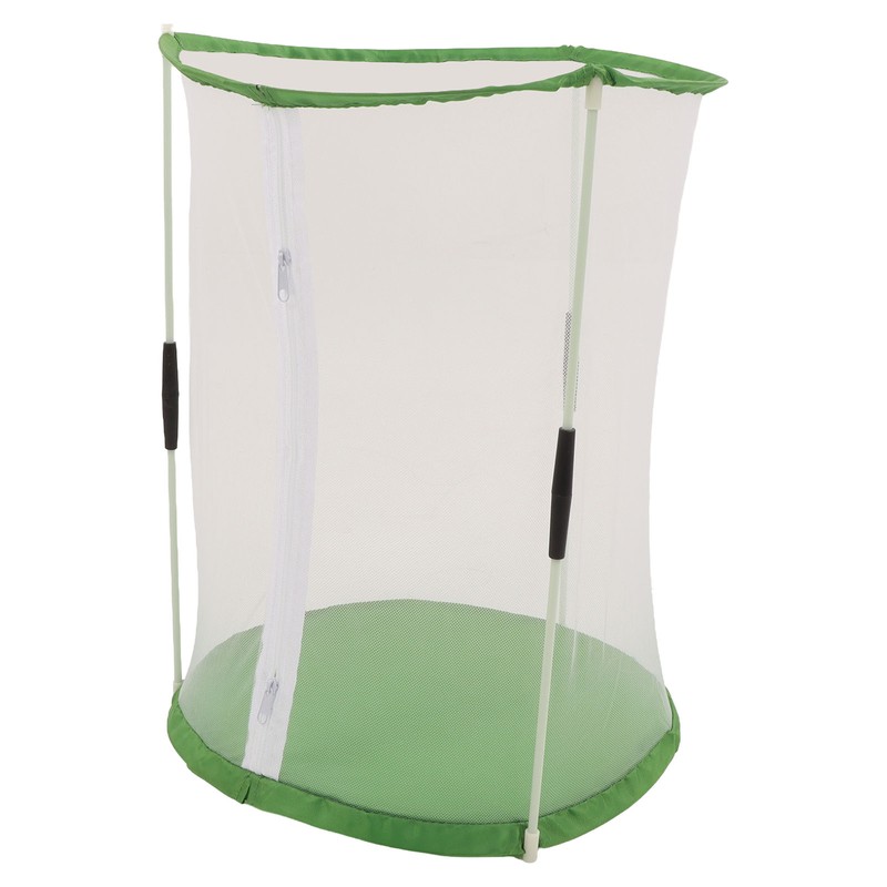 Cylindrical Butterfly and Insect Observation Cage Transparent Mesh Habitat Cage