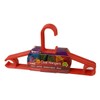 HomeLeisure Kids Coat Hanger, Red (Pack of 5)