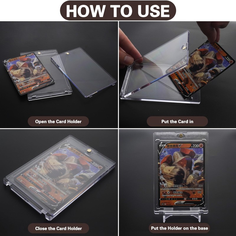 Frtrche Magnetic Card Holders for Trading Cards