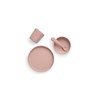 Children's Tableware Set 4-Piece Pale Pink