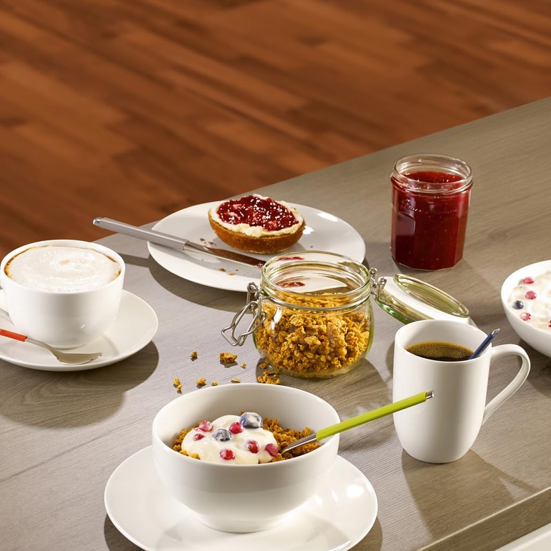 Villeroy & Boch 1041532640 For Me Frühstücksteller (Premium Porzellan, Artikeldurchmesser