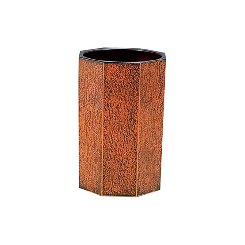 Octagon Wood Chopsticks Placket 栃 Plush Black Large [Product Code]