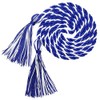 Graduation Honor Cords Royal Blue and White Graduation Cords, 67"