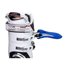 SkiBoot Butler - blue - closing device for ski boot buckles