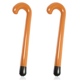 100 Days of School Inflatable Cane Old Man Inflatable Cane Blow Up Walking Stick Inflatable Cane Kids 100 Days of School Cane Inflatable Crutches Kids Cane Prop Funny Old Age Costume Accessories