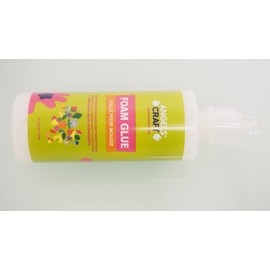 rackcrafts.com Foam/Wood Glue Crafts Stick High Tack Quick Dry Strong All Purpose Squeeze Bottle (Styrofoam)