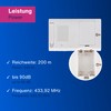 REV 0082420103 Wireless Door Chime Set, 200 m, 90 dB,