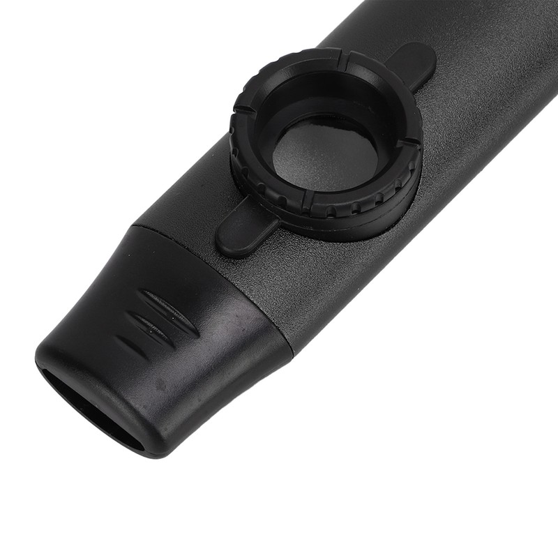 Metal Kazoo Resin Mouthpiece Adjustable Tightness Wind Instrument with Flute