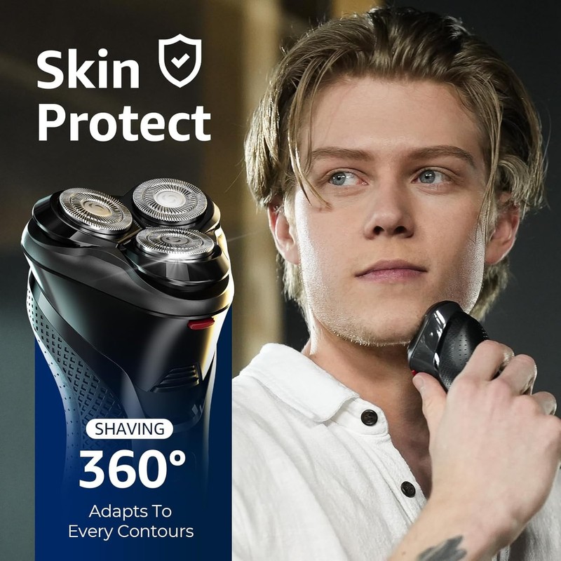 Electric Razor for Men: 3-in-1 Electric Shavers