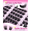 Fluffy Lash Clusters Wispy Fairy Cluster Eyelash Extensions