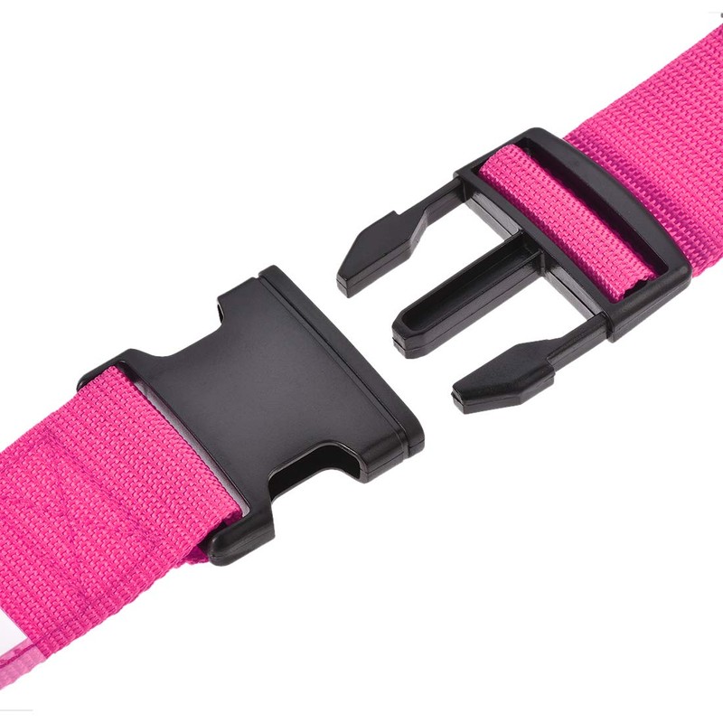 sourcing map Luggage Strap Suitcase Belt with Buckle Label, 2Mx5cm