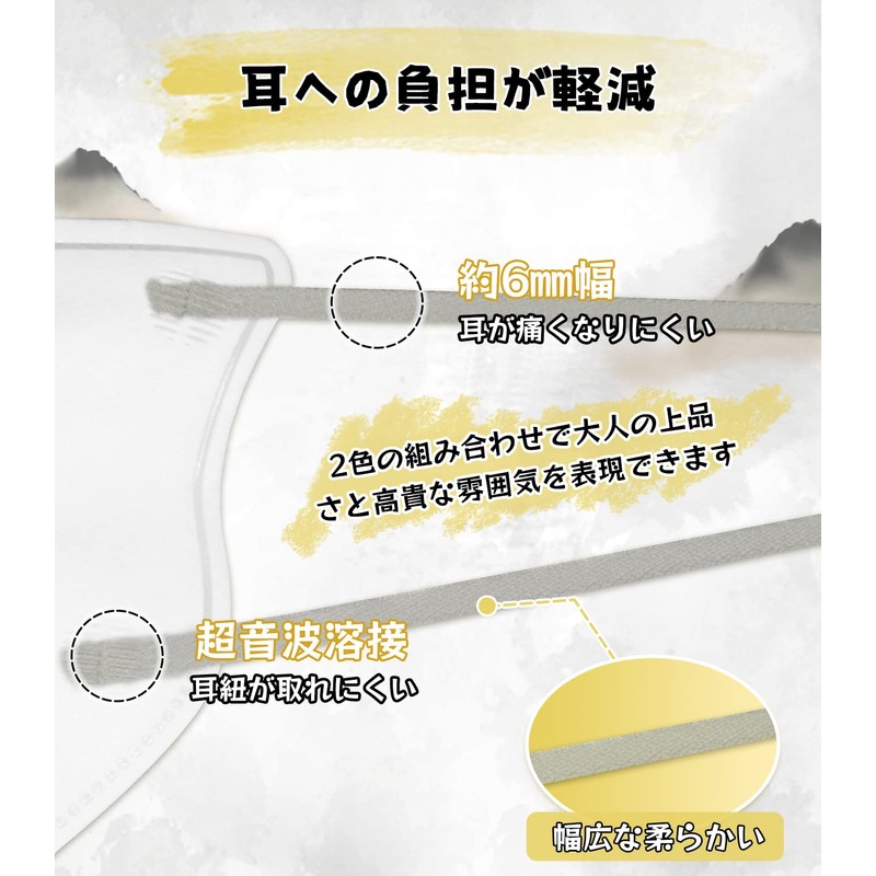 【MAX FIT シリーズ】 立体マスク 大きめ メンズ バイカラー 3Dマスク 黒 不織布