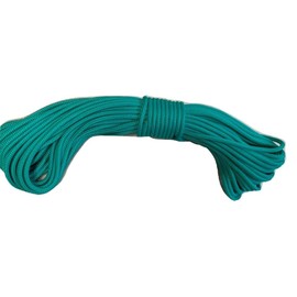 Double Braid Polyester Rope 1/4 Inch, Teal (100)