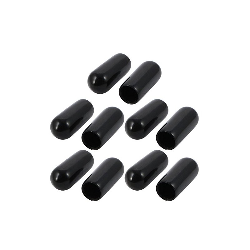 sourcing map Pack of 10 5 mm Inner Diameter PVC