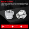 PIKWO 64 Pcs BSPP Plug Kit Hose Tube and Pipe