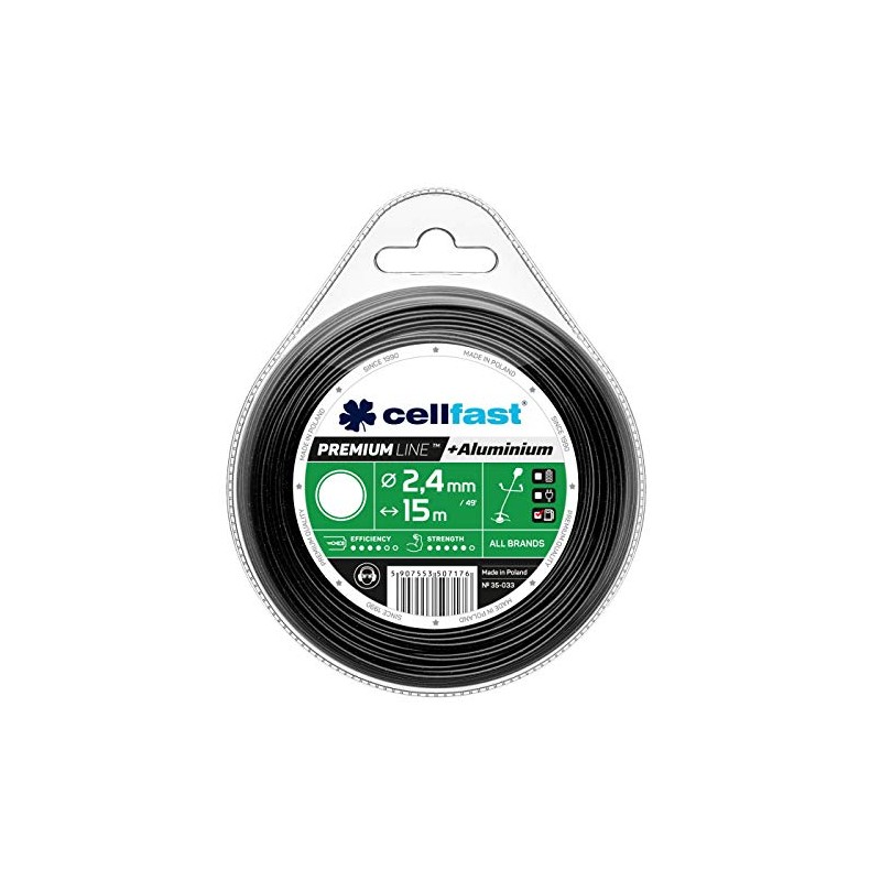 Cellfast Trimmer line Premium – Round 2.4mm x 15m, Reinforced