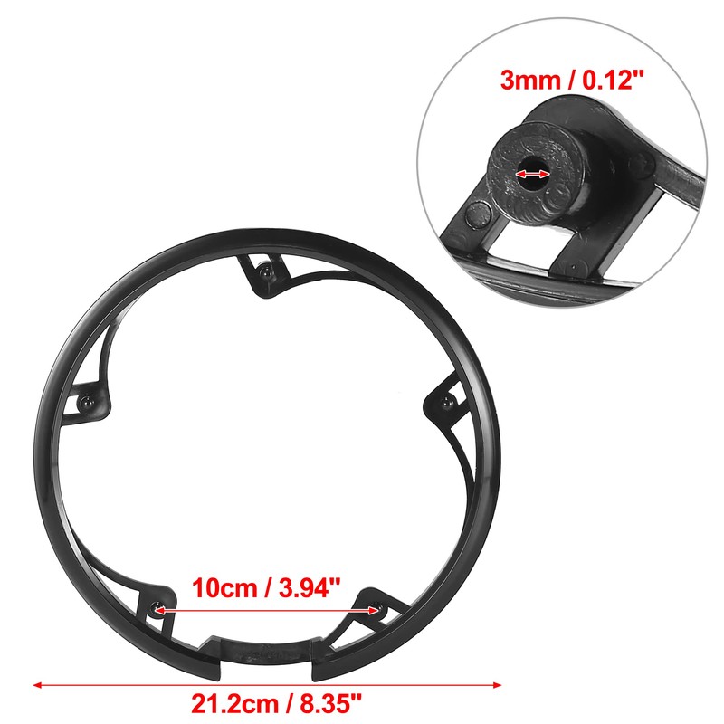 X AUTOHAUX 48 Teeth 10cm 5 Holes Bicycle Bike Crankset