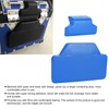 Rubber Rear Pad Saddlebag Trunk Passenger Backrest Accessory Fit for