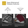 Pioggistar Windproof Umbrella for Men and Women, Inverted Umbrellas 10