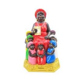 Powerful Madama Statue La Madama Statue Madama with Seven Children Statue Madama Estatua Catholic Statue
