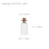 Magic Season Tiny Decorative Glass Bottles (24 Pcs / 0.6x1.5