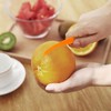 1PCS Plastic Orange Peeler, Long-Handle Orange Peeler Tool Orange, Orange