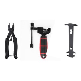 BigCheer Chain Riveter Bicycle, Chain Lock Pliers, Chain Pliers, Chain Gauge Bicycle, Bicycle Chain Repair Set 2.0 for 6-12 Speed Bicycle Chain Tool