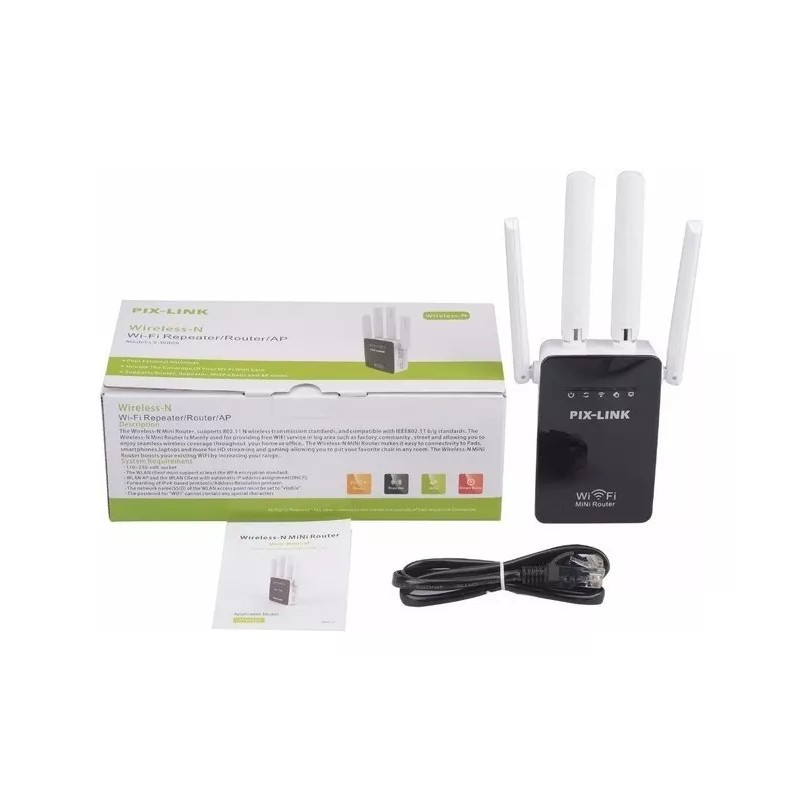 Pix-Link Router, Repetidor, Access Point, Wisp Pix-link 100v/240v
