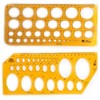 SCGEHA Template, Circle, Ellipse, For Drafting, Drawing, Architecture, Ruler, Set