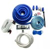 Bullz Audio 4000 WATTS BLUE 1/0 GAUGE AWG AMPLIFIER WIRING
