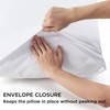 ZPECC White Pillow Cases Queen Size Set of 4, 20x30
