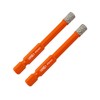 BGTEC Dry Diamond Drill Bits 2pcs 1/4" with Quick Change