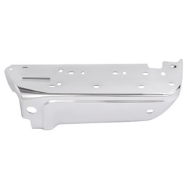 HECASA Rear Bumper End Cap Compatible with 2008-2016 Ford F250 F350 F450 F550 Super Duty Bumper Corner Steel Chrome Silvery-Passenger Side Replacement for FO1105122, 9C3Z17906B, 9C3Z17906BCP