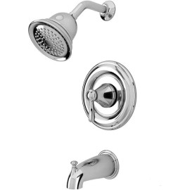 American Standard Marquette Marquette Anti-Scald Pressure Balance Tub & Shower Set Chrome