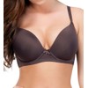 PARFAIT Women's Jeanie Full Busted Plunge Bra 4801 30G Black