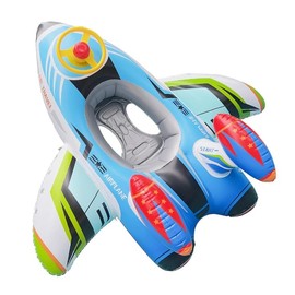 Swimming Ring for Children, Extraordinary Foot, Float, For Baby, Kids, With Handle, Seat Included, 1-6 Years Old (GREEN)