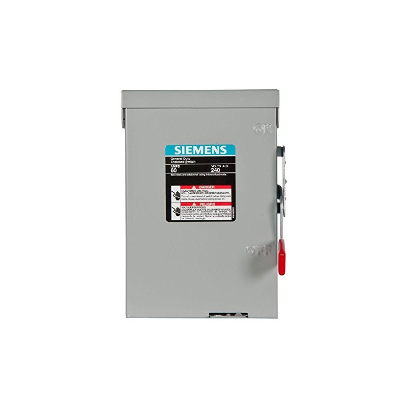60 Amp Non Fusible Safety Switch