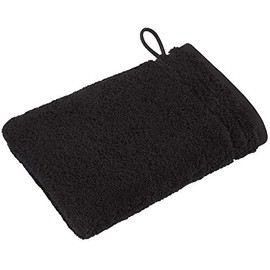 Vossen Wash mitt black size 16x22 cm
