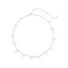 Kendra Scott Silver Pearl Krissa Choker Necklace