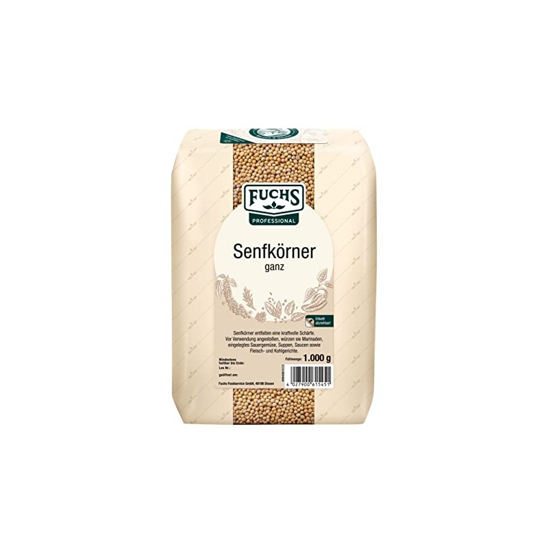 Fuchs Mustard Seeds (1 x 1 kg)