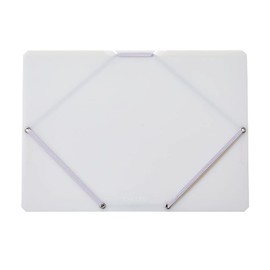 King Jim CH2582T Cheers Document Holder, Milky White, A4 Size, Holds Approximately 250 Sheets